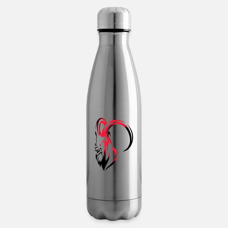 GOAT Montains - Bouteille isotherme - argent clair