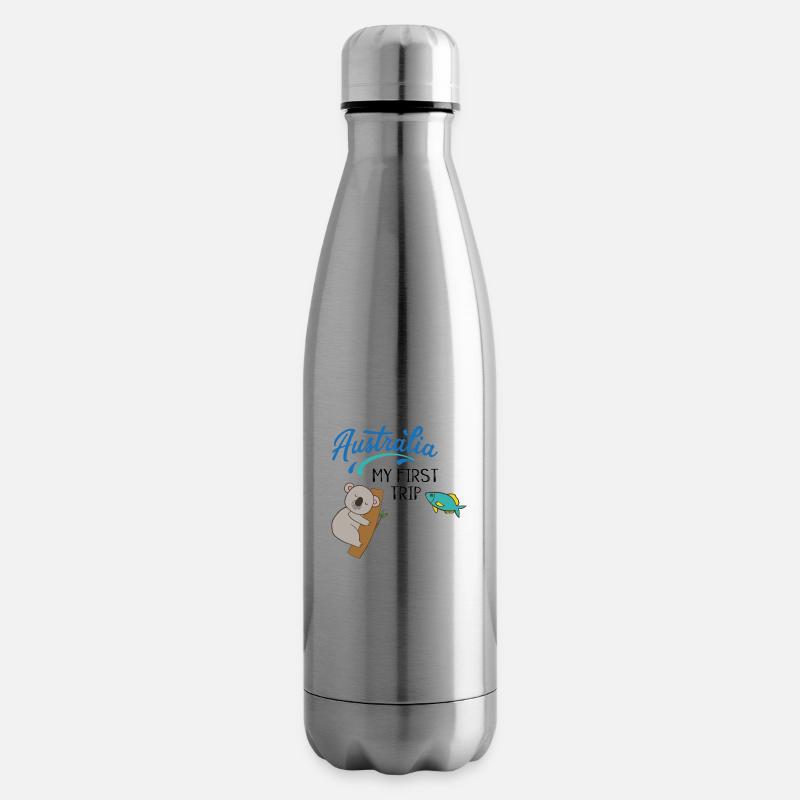 Australia - Insulated Water Bottle - silver