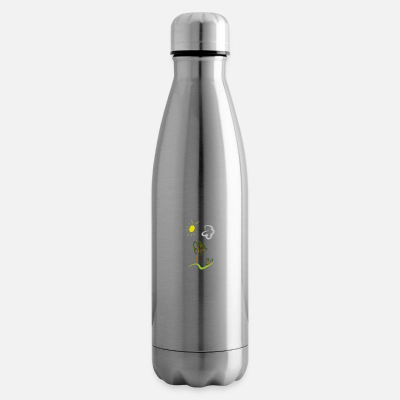 Natur - Isolierflasche - Lightsilver