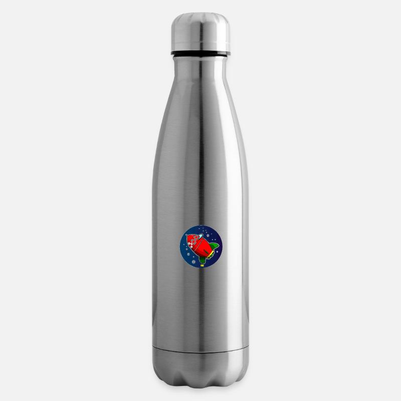 Rocket02 - Bouteille isotherme - argent clair