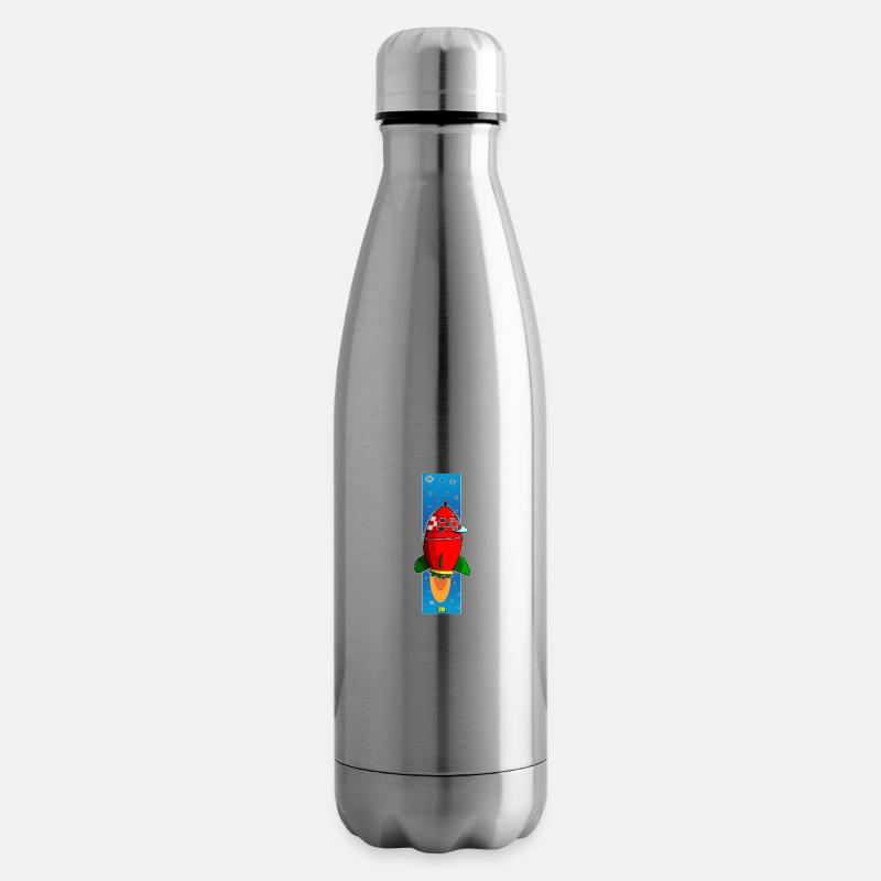 Fusée copy2 - Bouteille isotherme - argent clair