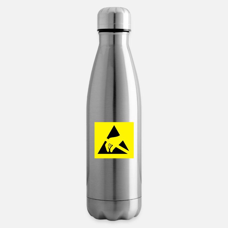 ESD Susceptible 2C - Isolierflasche - Lightsilver