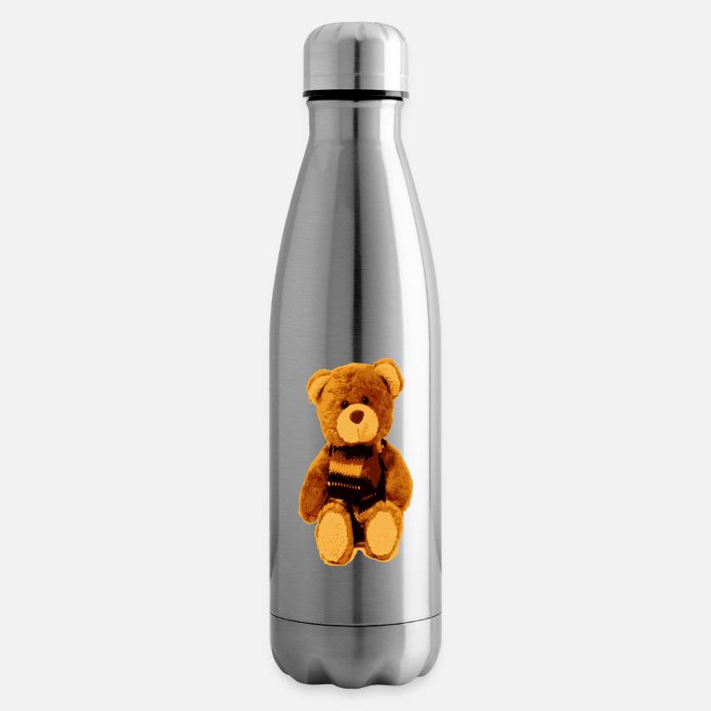 teddy - Isolierflasche - Lightsilver