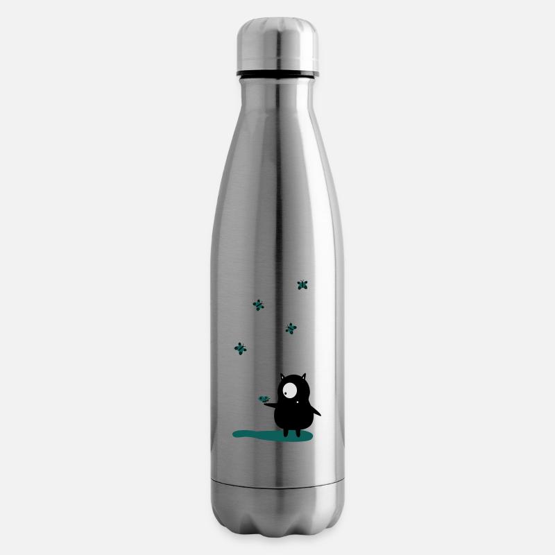 schmetterlinge - Isolierflasche - Lightsilver