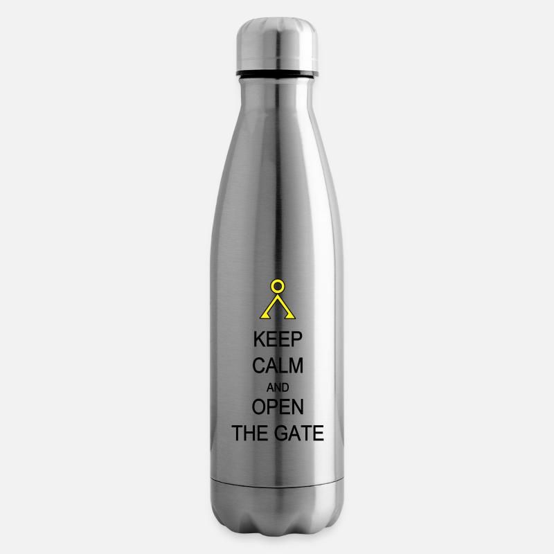 Open the Gate - Bouteille isotherme - argent clair