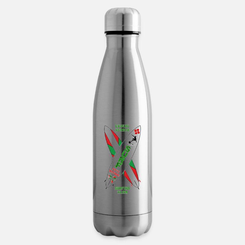 Basque surfing team 19 - Bouteille isotherme - argent clair