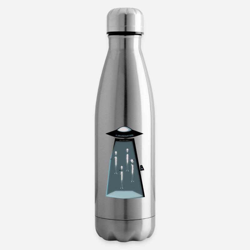 Alien Encounter - Isolierflasche - Lightsilver