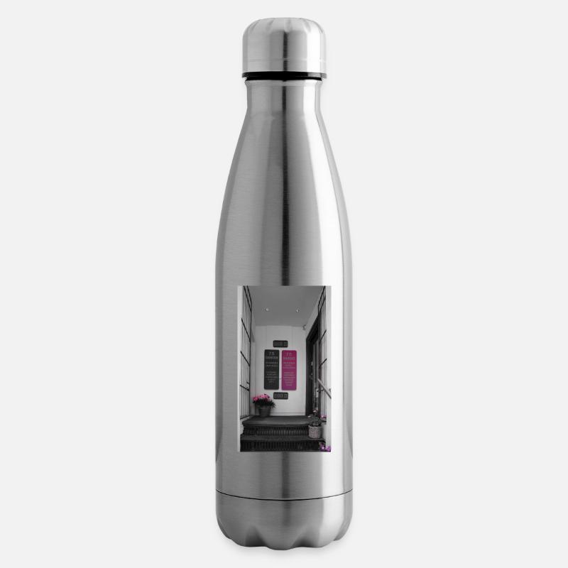 Gris Copenhague - Bouteille isotherme - argent clair