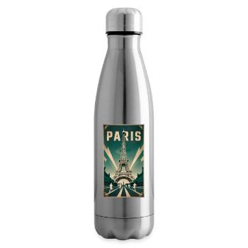 Paris | France | Sports Competition | 2024 | - Insulated Water Bottle - silver - Right