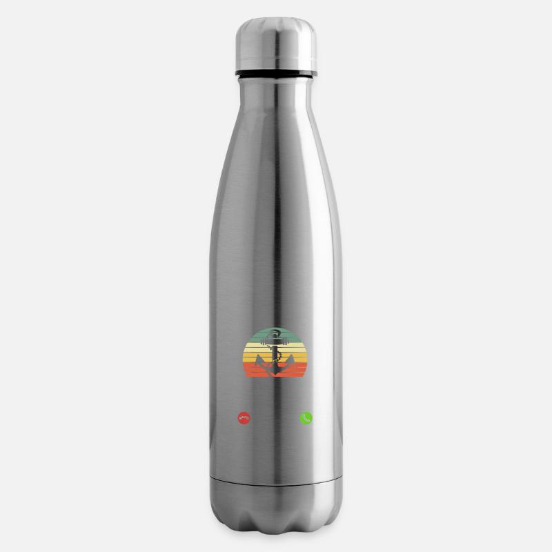 Mein Boot ruft an - ich muss los - Spruch - Isolierflasche - Lightsilver