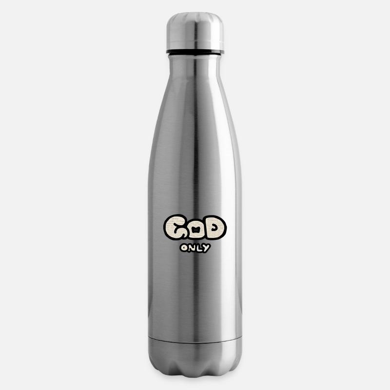 Biblische Blase - Isolierflasche - Lightsilver