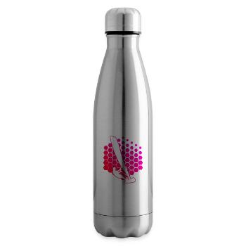 Windsurfer Surf Femmes Windsurf Hommes Surf - Bouteille isotherme - argent clair - Droite