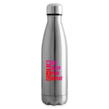 Women's Trumpet Trumpet Player Trumpet TrumpetEr - Insulated Water Bottle - silver - Right