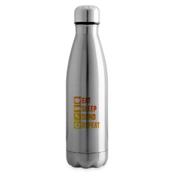 Ski Jumping Ski Freestyle Slopestyle Damen - Isolierflasche - Lightsilver - Rechts