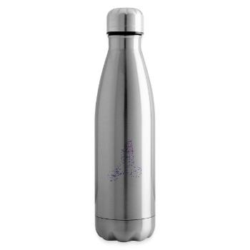 Vélo bmx garçons cyclisme hommes femmes bmx vélo - Bouteille isotherme - argent clair - Droite