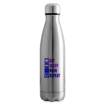 Aviron Aviron Aviron Femme Hommes - Bouteille isotherme - argent clair - Droite
