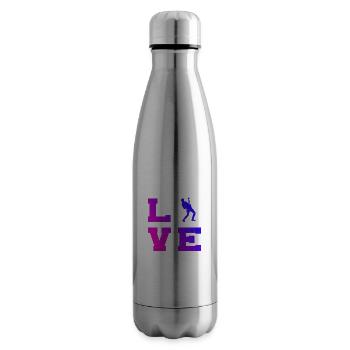 Guitar player guitar guitar classical guitar - Insulated Water Bottle - silver - Right