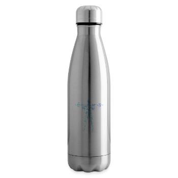 Ausdauertraining Damen Cardio Herren Krafttraining - Isolierflasche - Lightsilver - Rechts