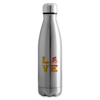 Men's Road Bike Women's Road Bike Road Bike Road Bike - Insulated Water Bottle - silver - Right