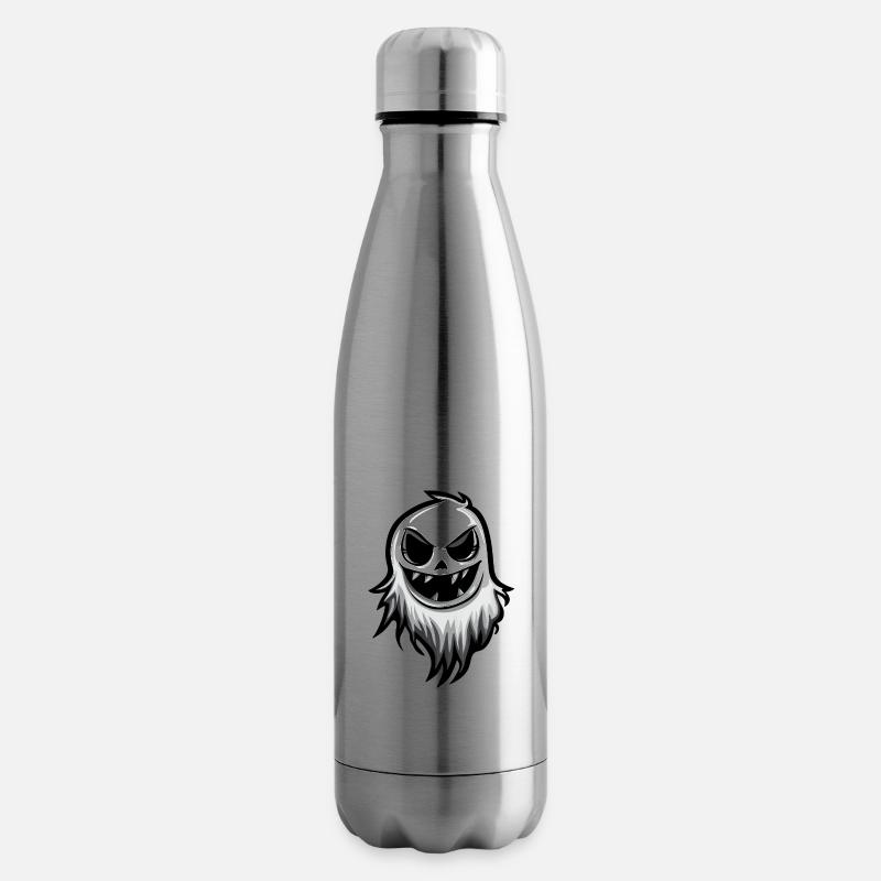 Geist Halloween Comic - Isolierflasche - Lightsilver
