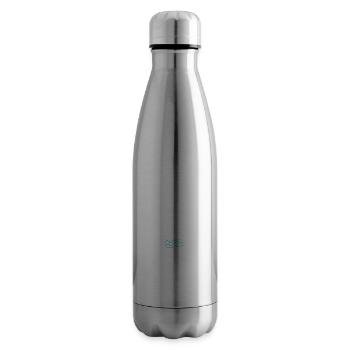 Dat löppt - maritim, Meer, plattdeutsch, Nordsee - Isolierflasche - Lightsilver - Rechts