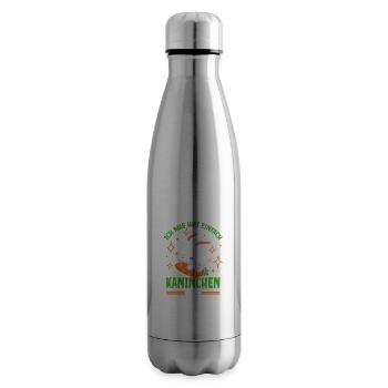 Ich Mag Halt Einfach Kaninchen - Isolierflasche - Lightsilver - Rechts