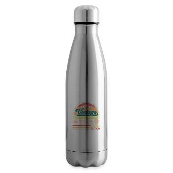 Retro 1985 Geburtstagsgeschenk. Jahrgang 1985. - Isolierflasche - Lightsilver - Rechts