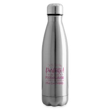 Ein mehr als perfekter Fußballer, ein Traumberuf - Isolierflasche - Lightsilver - Rechts
