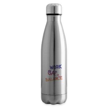 Segler, Segelboot, Sailer, Sailing - Isolierflasche - Lightsilver - Rechts
