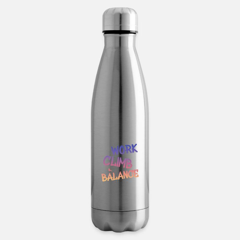 Klettern - Isolierflasche - Lightsilver