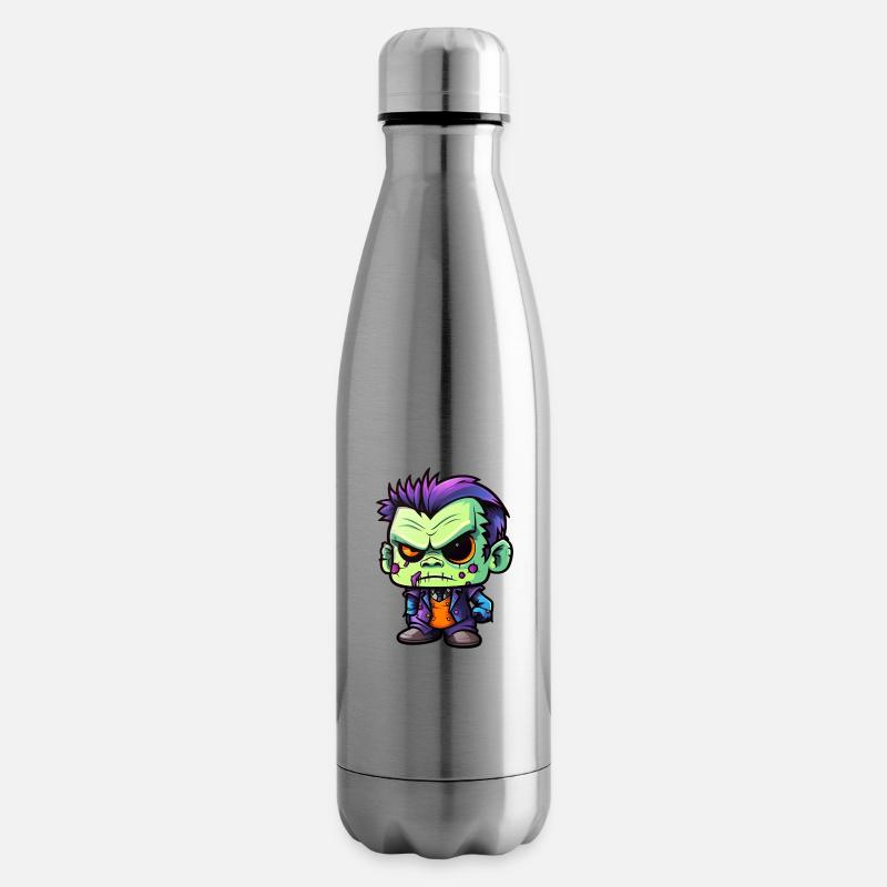 Monster im Chibi Look - Isolierflasche - Lightsilver