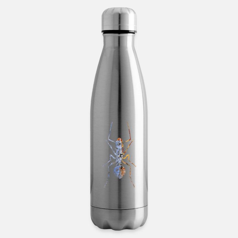 Fourmi - Bouteille isotherme - argent clair