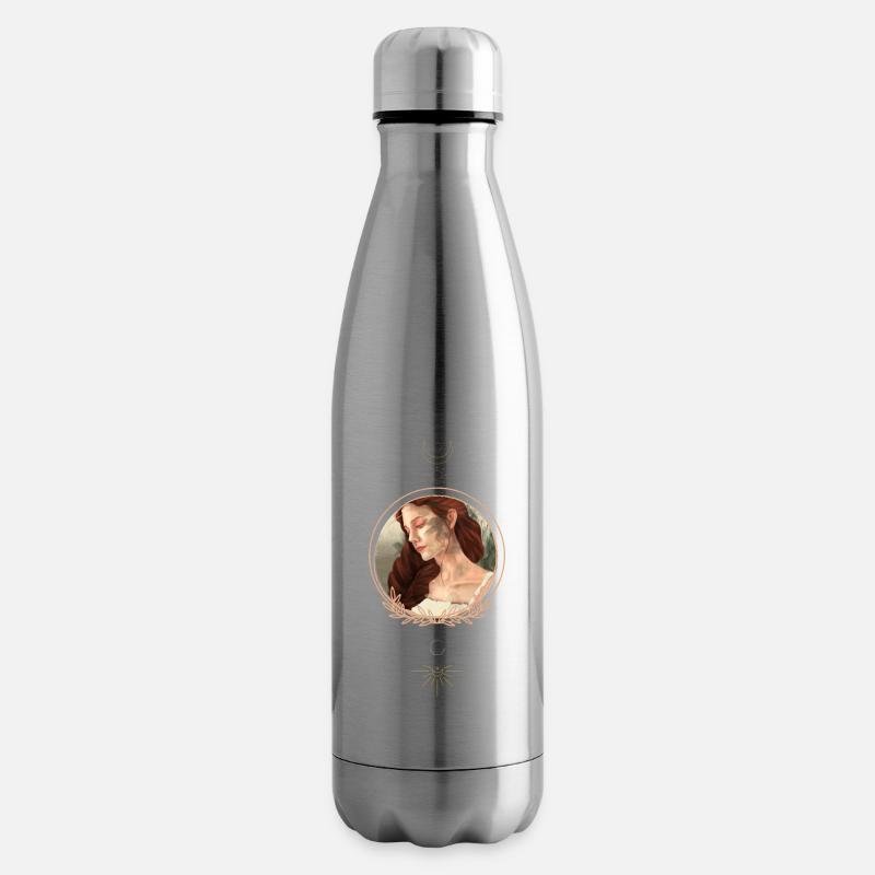 Femme - Bouteille isotherme - argent clair