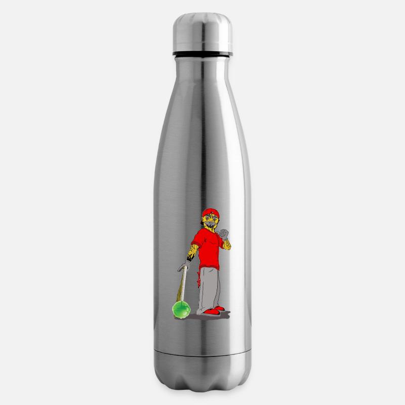 Clown with Sweets - Isolierflasche - Lightsilver