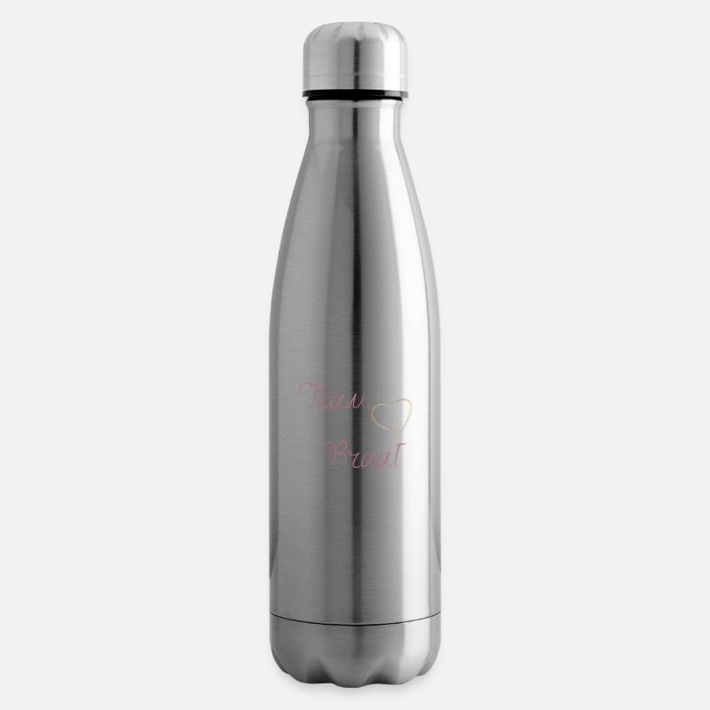 Team Braut - Isolierflasche - Lightsilver