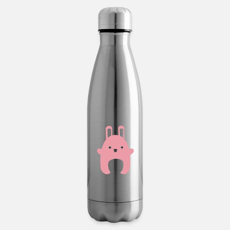 Peluche Mignon Mignon Mignon - Bouteille isotherme - argent clair