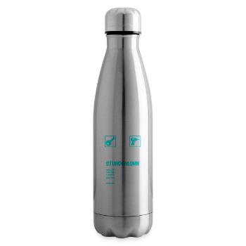 Stundenlohn | Schlosser Schlüsseldienst - Isolierflasche - Lightsilver - Rechts