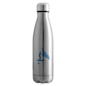 hydrofoil wingsurf foilwing Men Women wingsurfe - Insulated Water Bottle - silver - Right