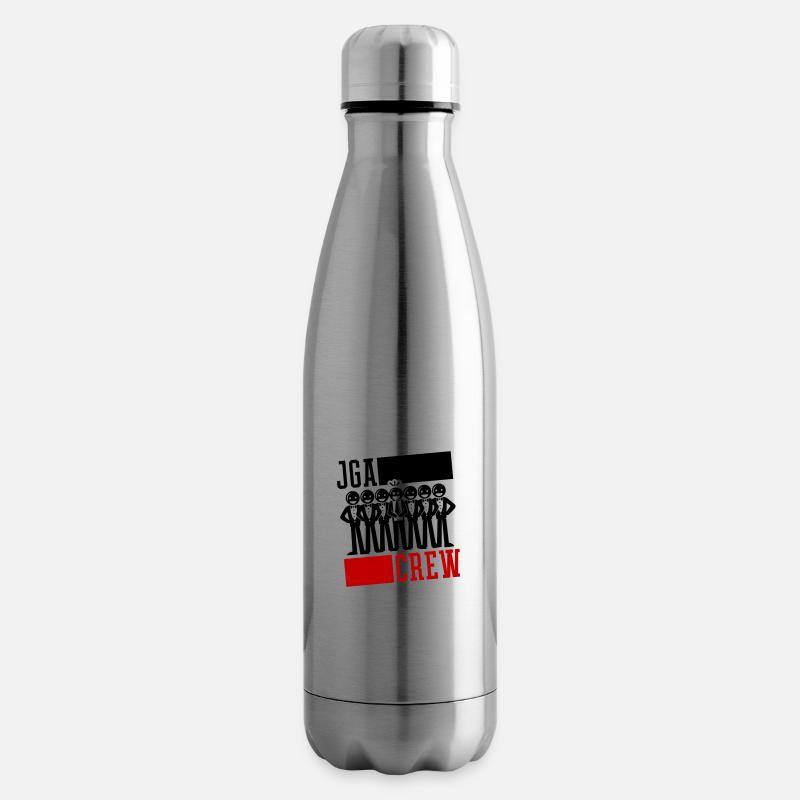 Junggesellenabschied Jga Crew - Isolierflasche - Lightsilver