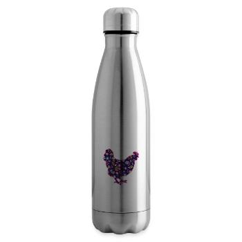 Poules Poule - Bouteille isotherme - argent clair - Droite