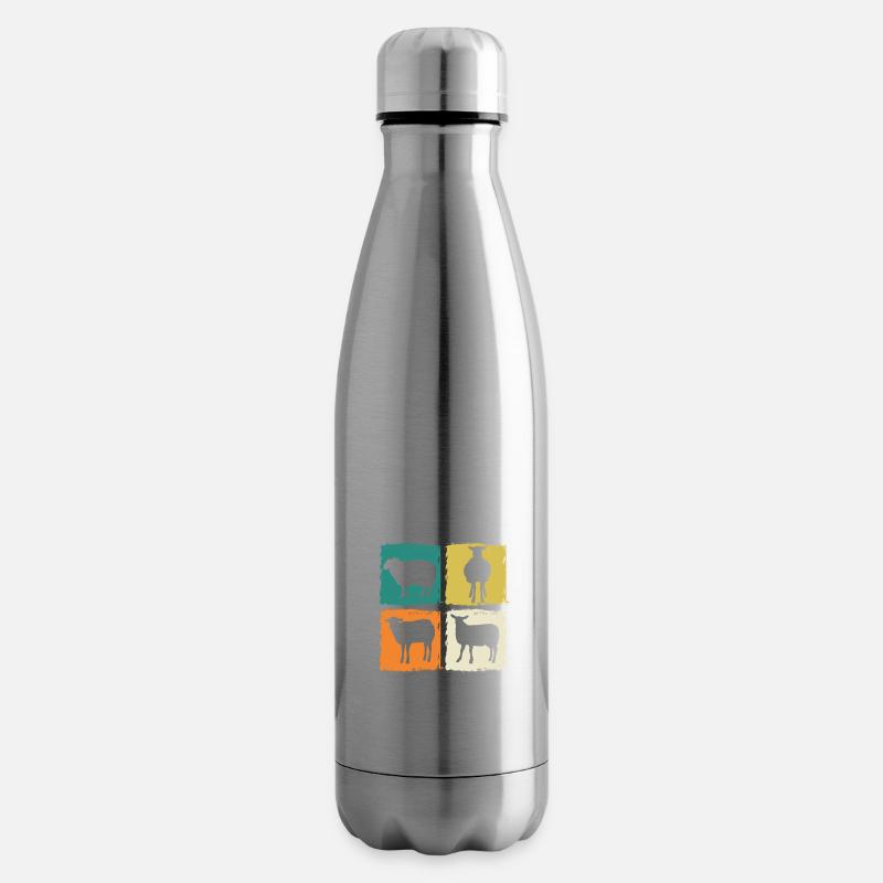 Schäfer Schaf - Isolierflasche - Lightsilver