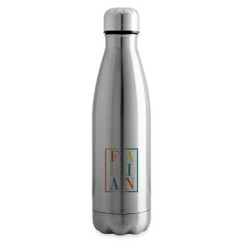 Fabien - Bouteille isotherme - argent clair - Droite