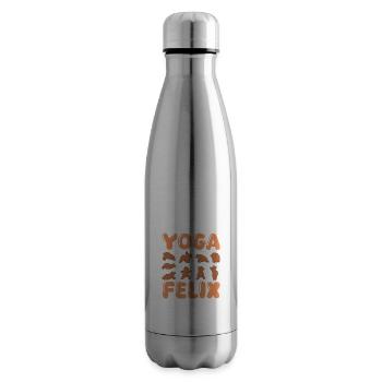 Katze Yoga Felix - Isolierflasche - Lightsilver - Rechts