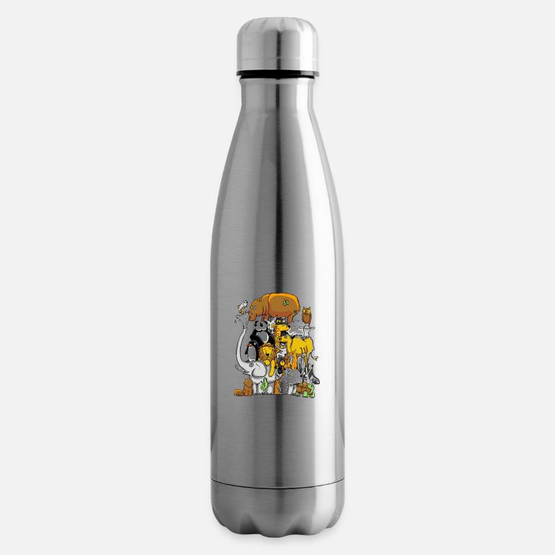 Wildes Leben - Isolierflasche - Lightsilver