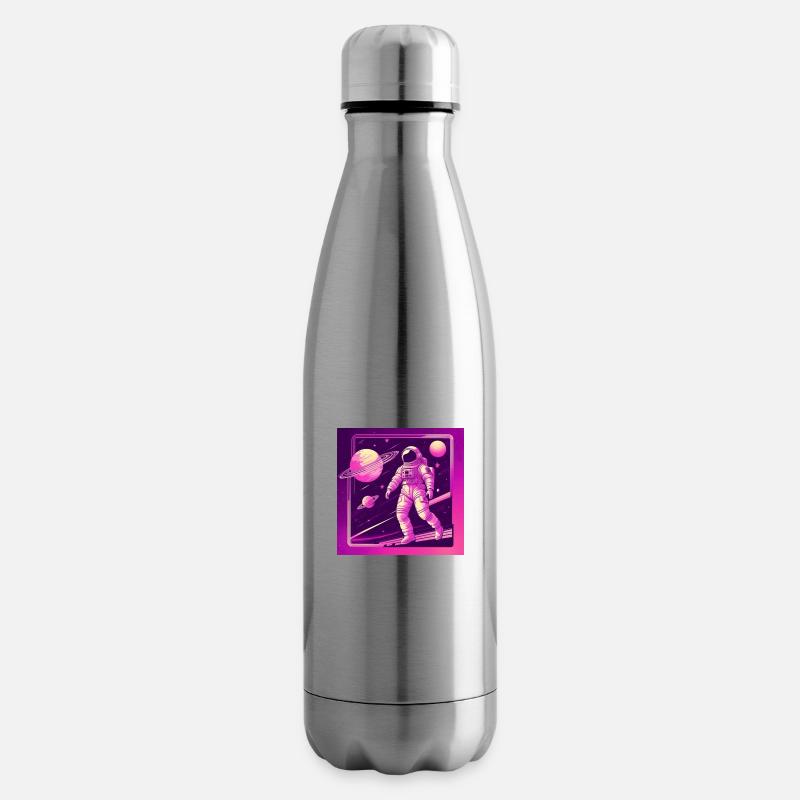 Dancing in Space - Isolierflasche - Lightsilver