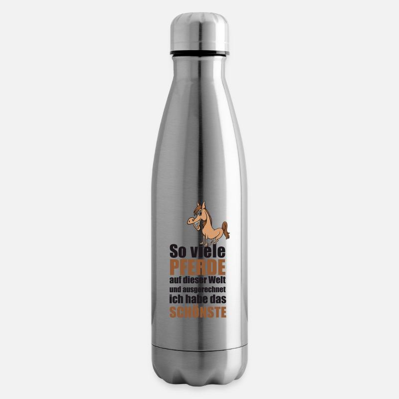 Mein schönstes Pferd - Isolierflasche - Lightsilver