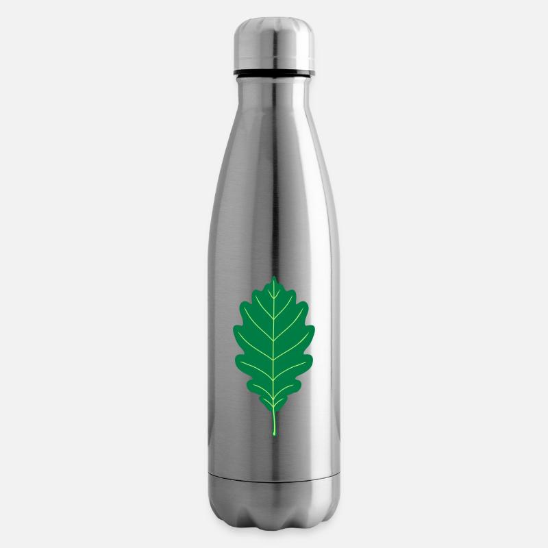 Oak Leaf - Bouteille isotherme - argent clair