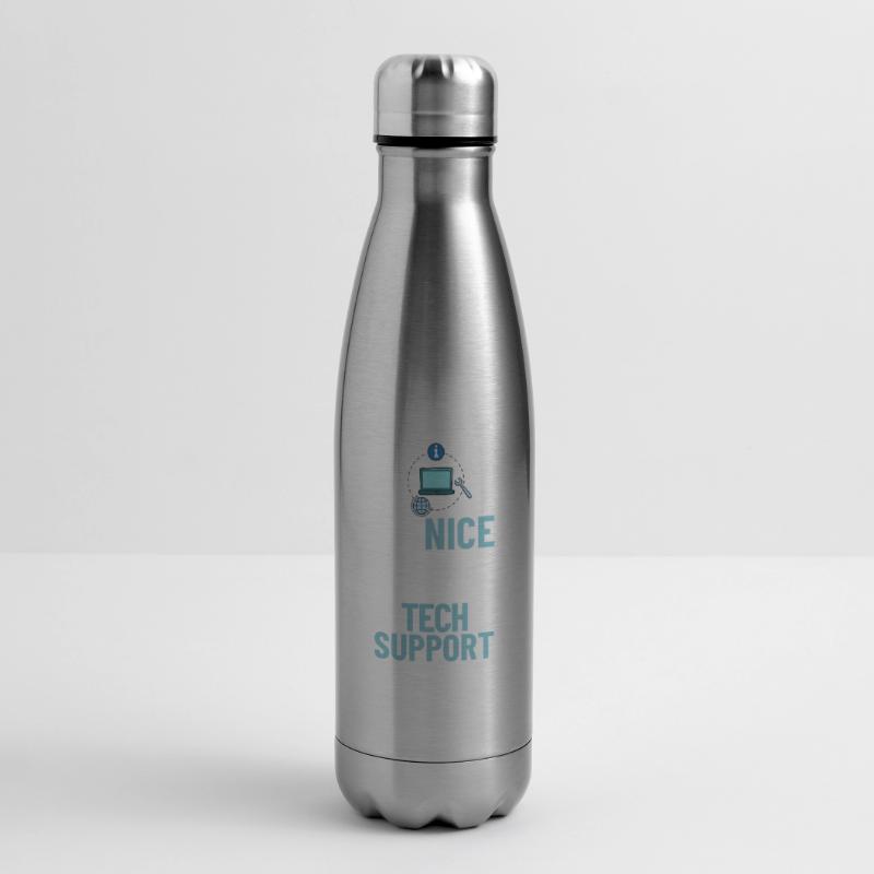 Tech Support IT Technical Assistance Helpdesk Insulated Water Bottle