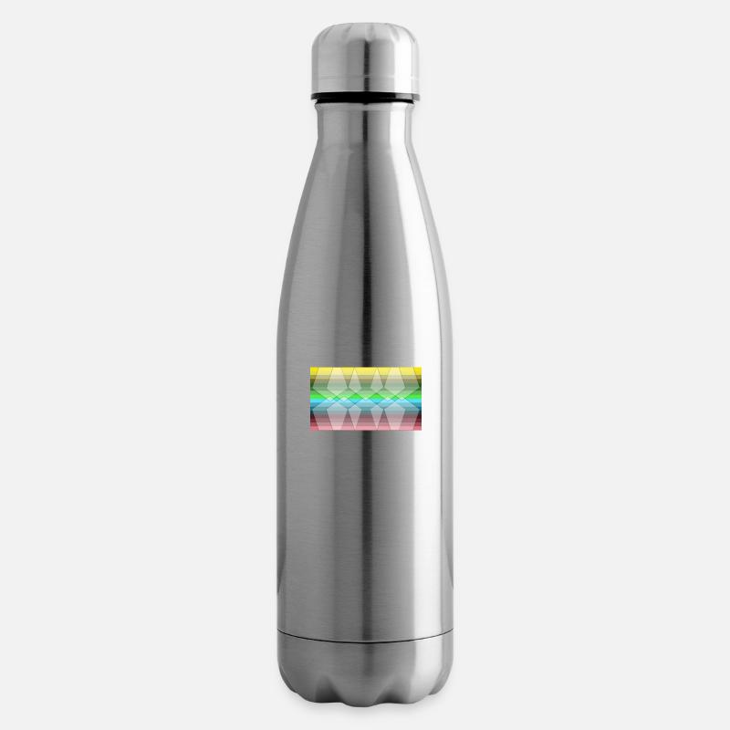 Die etwas andere Flagge - Isolierflasche - Lightsilver
