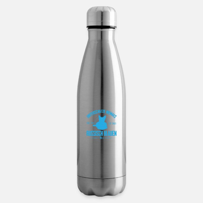 Russisch Blau - Isolierflasche - Lightsilver